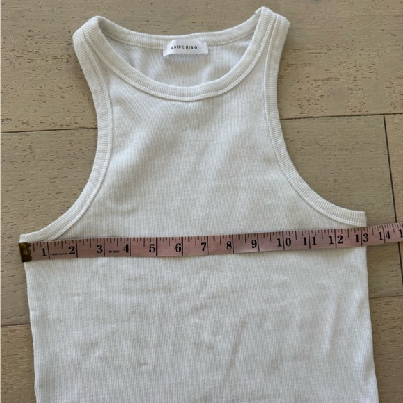 Anine Bing Eva Organic cotton ribbed Tank M - Picture 10 of 13